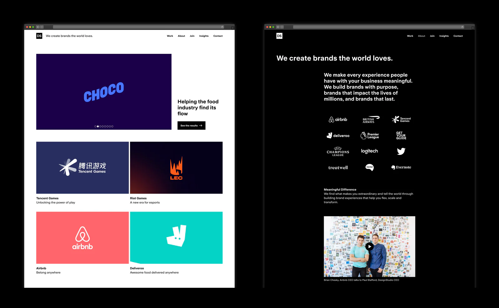 DesignStudio website